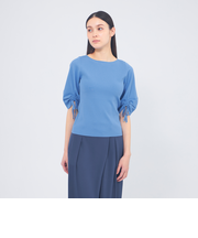 シャーリングニット プルオーバー