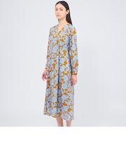 【EPOCA STORIA】フラワープリントドレス《WEB＆EPOCA THE SHOP店舗限定》