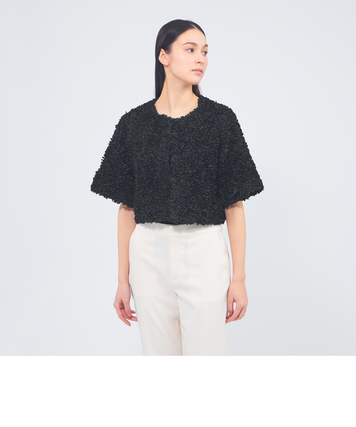 【EPOCA STORIA】フリルショートジャケット《WEB＆EPOCA THE SHOP店舗限定》