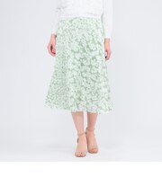 デイジープリント Aラインスカート