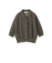 【SACRA】シアーニットカーディガン《WEB＆EPOCA THE SHOP店舗限定》