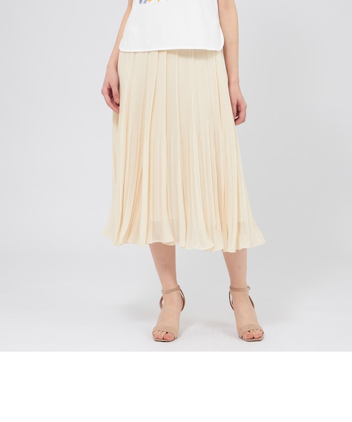 シアープリーツスカート