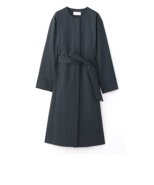 【EPOCA STORIA】ノーカラーツイルコート《WEB＆EPOCA THE SHOP店舗限定》