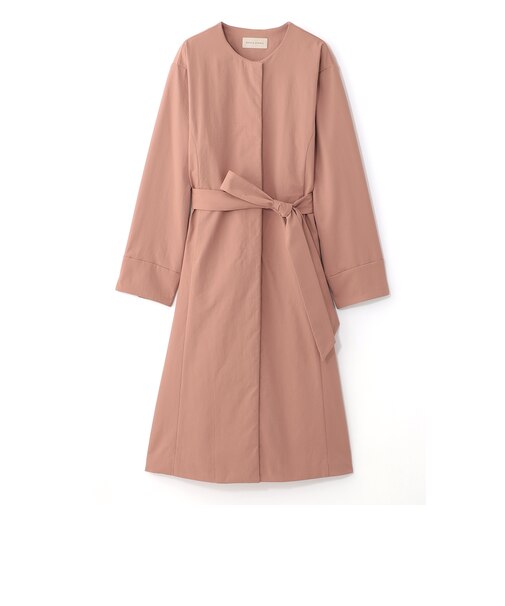 【EPOCA STORIA】ノーカラーツイルコート《WEB＆EPOCA THE SHOP店舗限定》