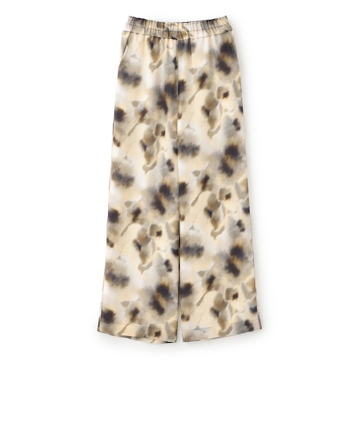 【near.nippon】プリント柄ストレートパンツ《WEB&EPOCA THE SHOP店舗限定》