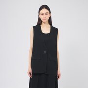 レーヨンナイロン ニットジレ