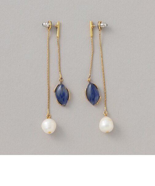 【ADER.bijoux】パールロングピアス《WEB＆EPOCA THE SHOP店舗限定》