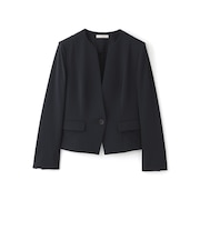 【WEB＆一部店舗限定】 クリーンストレッチ ノーカラージャケット
