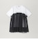 【EPOCA STORIA】チュールコンビカットソー《WEB＆EPOCA THE SHOP店舗限定》