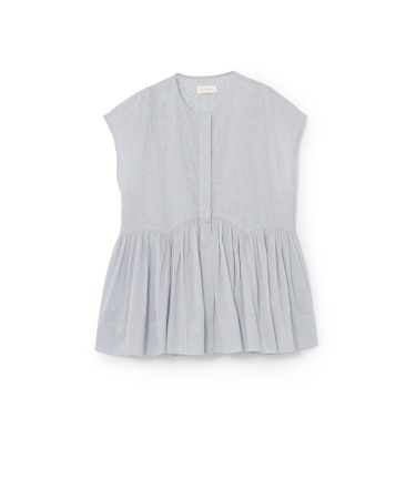 【ne quittez pas】ペプラムブラウス《WEB＆EPOCA THE SHOP店舗限定》