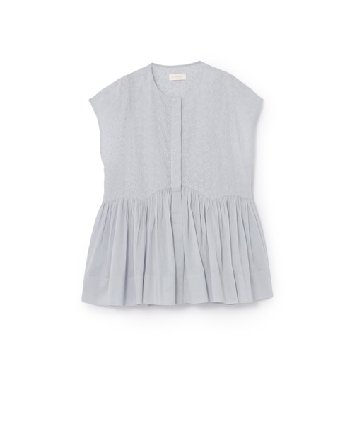 【ne quittez pas】ペプラムブラウス《WEB＆EPOCA THE SHOP店舗限定》