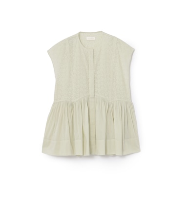 【ne quittez pas】ペプラムブラウス《WEB＆EPOCA THE SHOP店舗限定》