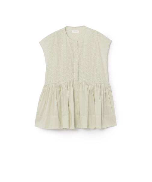 【ne quittez pas】ペプラムブラウス《WEB＆EPOCA THE SHOP店舗限定》