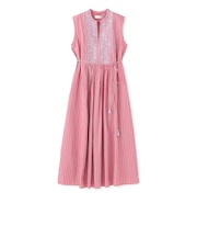 【ne quittez pas】ポプリンストライプドレス《WEB＆EPOCA THE SHOP店舗限定》