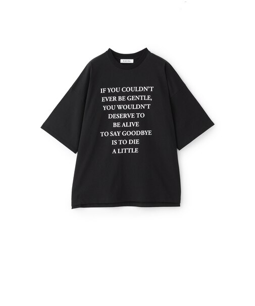 【SACRA】メッセージカットソー《WEB&EPOCA THE SHOP店舗限定》
