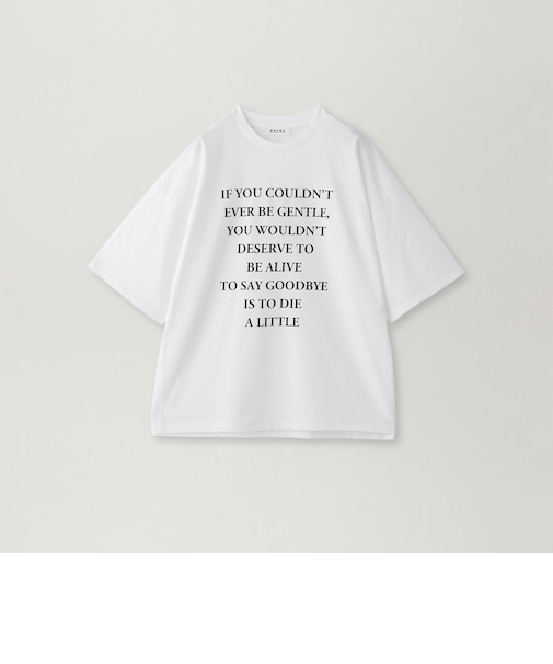 【SACRA】メッセージカットソー《WEB＆EPOCA THE SHOP店舗限定》