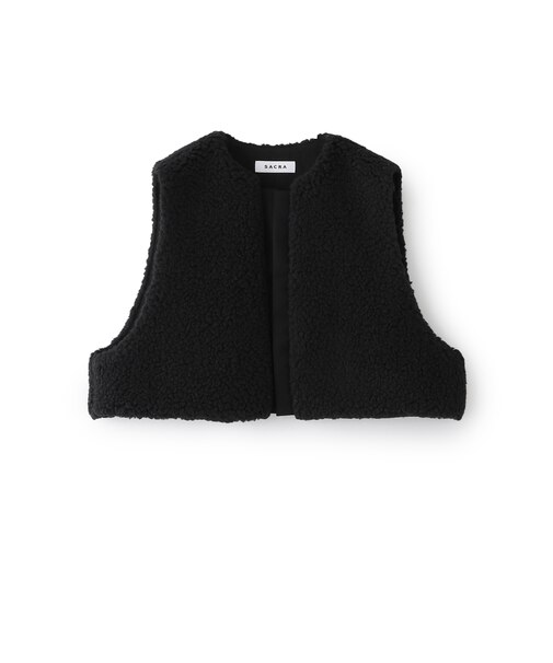 【SACRA】フェイクボアジレ《WEB＆EPOCA THE SHOP店舗限定》