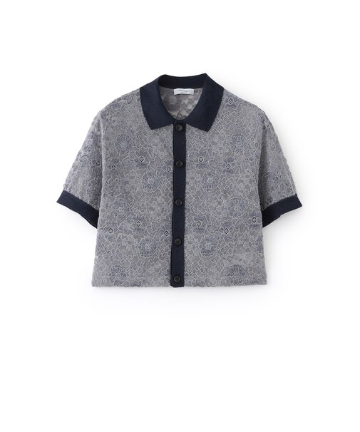 【near.nippon】フロッキーレースカーディガン《WEB＆EPOCA THE SHOP店舗限定》