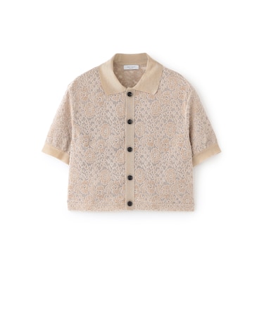 【near.nippon】フロッキーレースカーディガン《WEB＆EPOCA THE SHOP店舗限定》