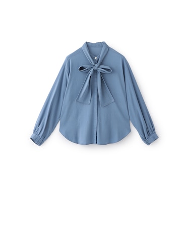 【EPOCA STORIA】テンセルダンガリーブラウス《WEB＆EPOCA THE SHOP店舗限定》