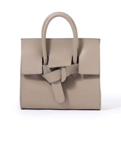 【VIOLAd'ORO】ノットデザインハンドバッグ《WEB＆EPOCA THE SHOP店舗限定》