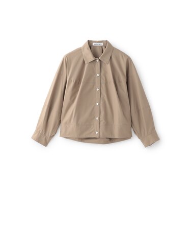 【MIHOKO SAITO】ボリュームラウンドシャツ《WEB＆EPOCA THE SHOP店舗限定》