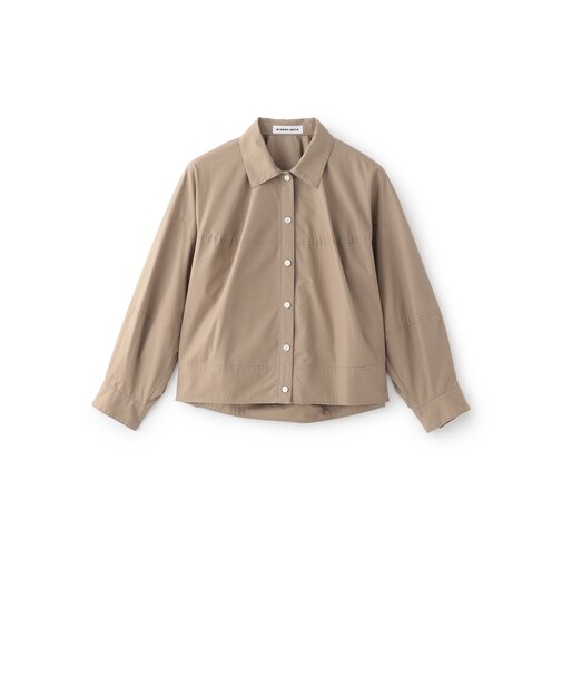 【MIHOKO SAITO】ボリュームラウンドシャツ《WEB＆EPOCA THE SHOP店舗限定》