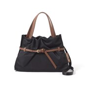 【VIOLAd'ORO】ナイロンハンドバッグ《WEB&EPOCA THE SHOP店舗限定》