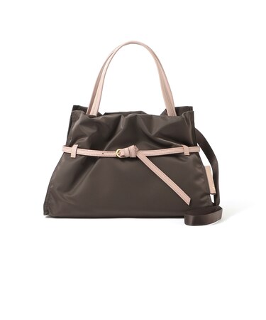 【VIOLAd'ORO】ナイロンハンドバッグ《WEB＆EPOCA THE SHOP店舗限定》