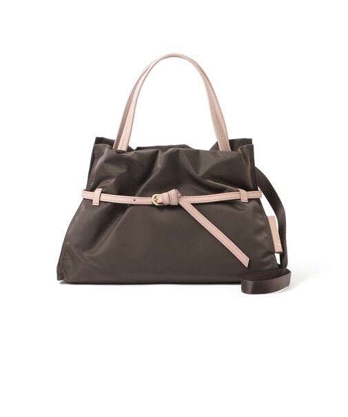 【VIOLAd'ORO】ナイロンハンドバッグ《WEB＆EPOCA THE SHOP店舗限定》