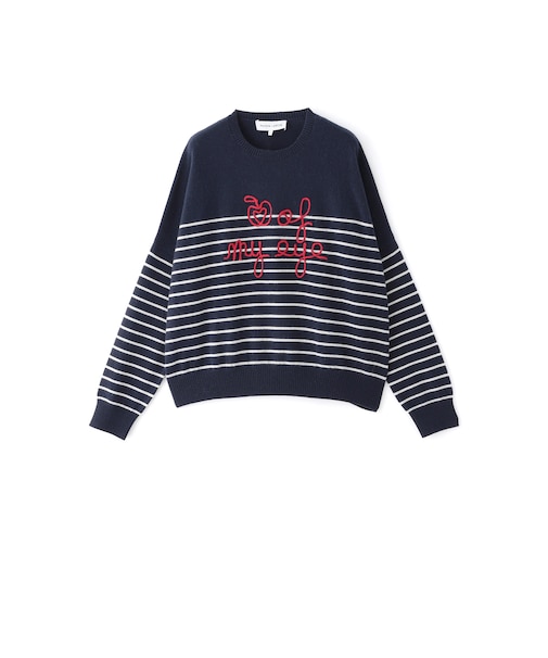 【MAISON LABICHE】カシミヤマリンニットプルオーバー《WEB＆EPOCA THE SHOP店舗限定》