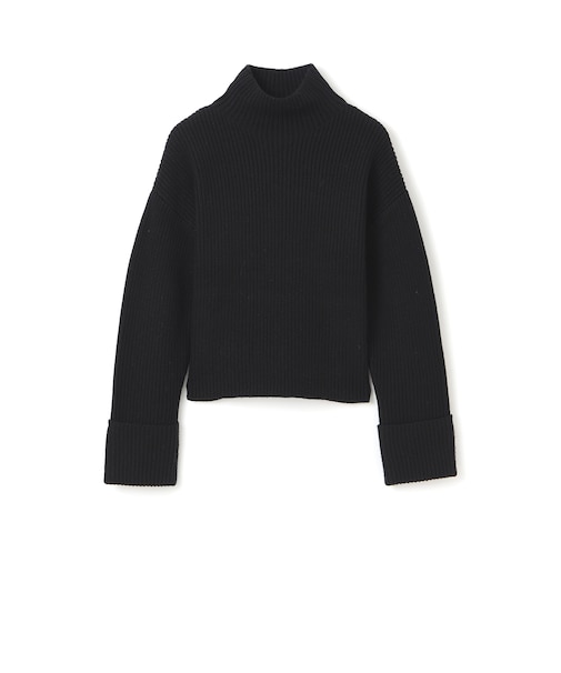 【EPOCA STORIA】クロップドリブニット《WEB＆EPOCA THE SHOP店舗限定》