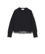【EPOCA STORIA】レースキャミ付きニット《WEB＆EPOCA THE SHOP店舗限定》
