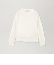 【EPOCA STORIA】レースキャミ付きニット《WEB＆EPOCA THE SHOP店舗限定》
