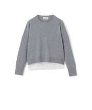 【EPOCA STORIA】レースキャミ付きニット《WEB＆EPOCA THE SHOP店舗限定》