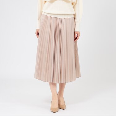 【WEB&一部店舗限定】 タフタプリーツスカート