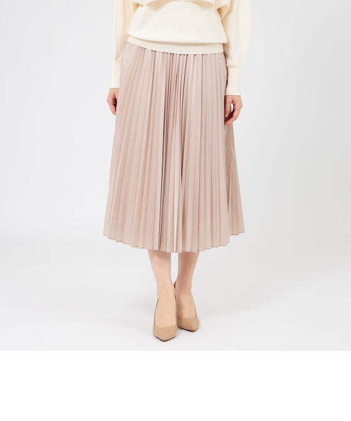 【WEB&一部店舗限定】 タフタプリーツスカート