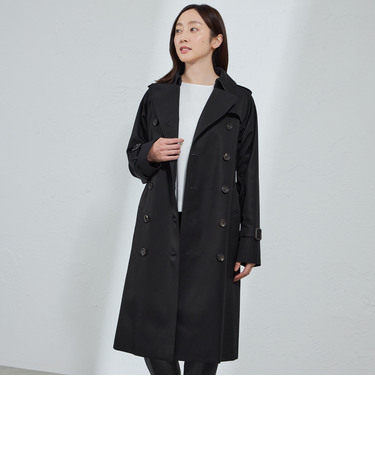 ＜100年コート＞クラシックモデル ダブルトレンチコート