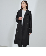 ＜100年コート＞クラシックモデル ダブルトレンチコート