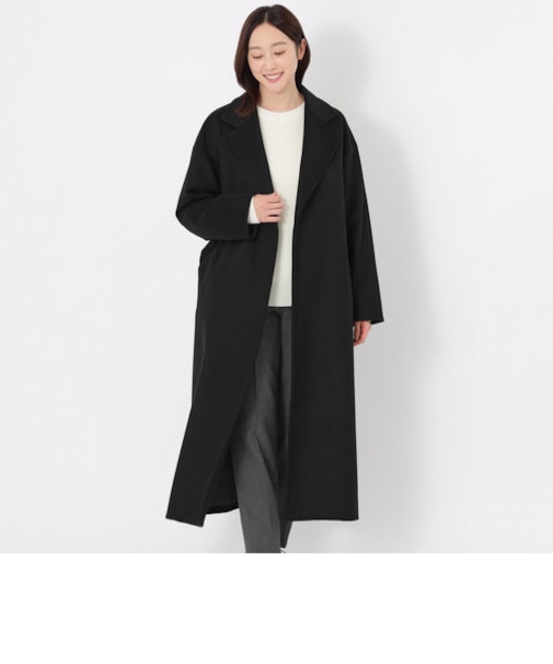 ＜Rain Wool＞ベルテッドコート
