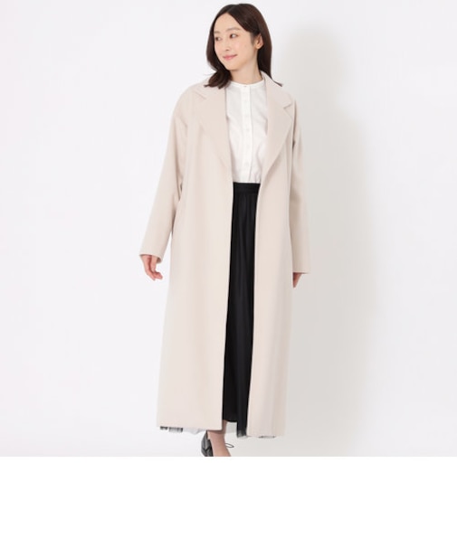 ＜Rain Wool＞ベルテッドコート