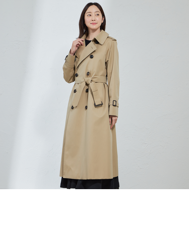 ＜100年コート＞極KIWAMI ダブルトレンチコート