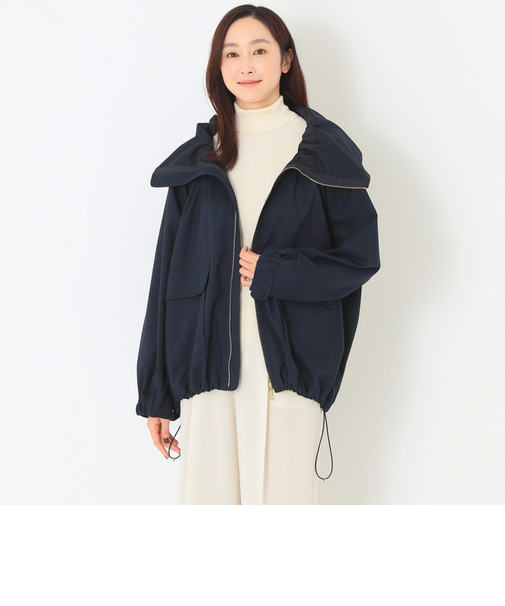 ＜アンブレラコート＞ストレッチツイル ショートブルゾン