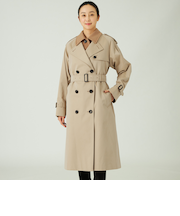 【AMARC CHANNEL 掲載】＜100年コート＞3WAY トレンチコート / Rain Wool ジレ