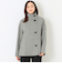 ＜Rain Wool＞スタンドカラー ショートコート