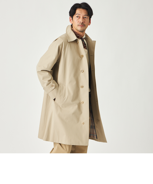 ＜100年コート＞ライトウェイトバルマカーンコート