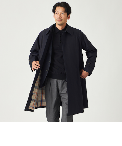 ＜100年コート＞ライトウェイトバルマカーンコート