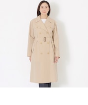 ＜アンブレラコート＞ダブルトレンチササールコート