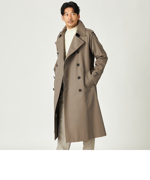 CARUSO×SANYOCOAT＞ダブルトレンチコート｜サンヨーコートの通販