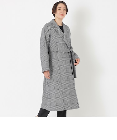 ＜Premium Rain Wool＞ベルテッドチェスターコート